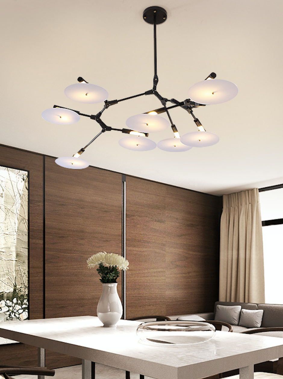 Люстра Lindsey Adelman branching with Porcelain Disc bd.05.06