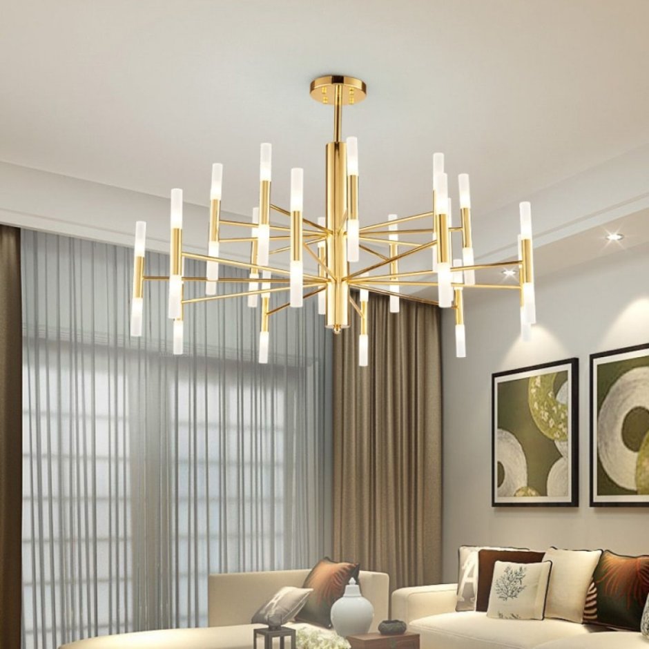 Люстра Algernon Light Chandelier Gold