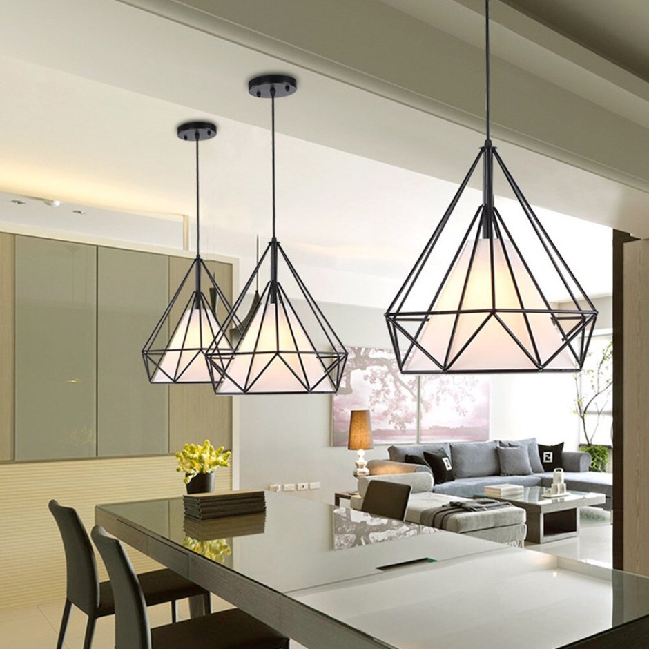 Подвесная люстра лофт Скандинавский