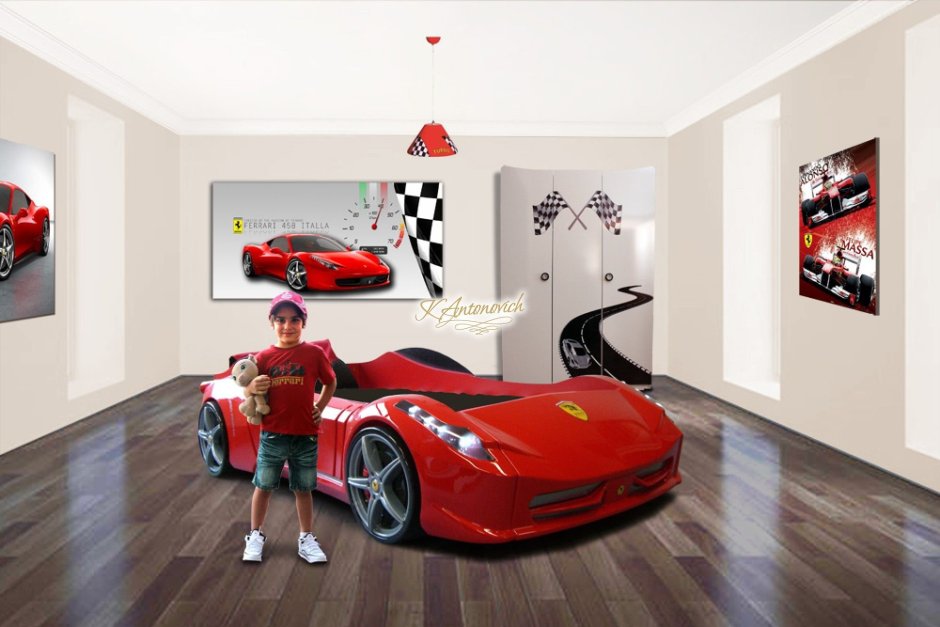 Child Furniture кровать Феррари