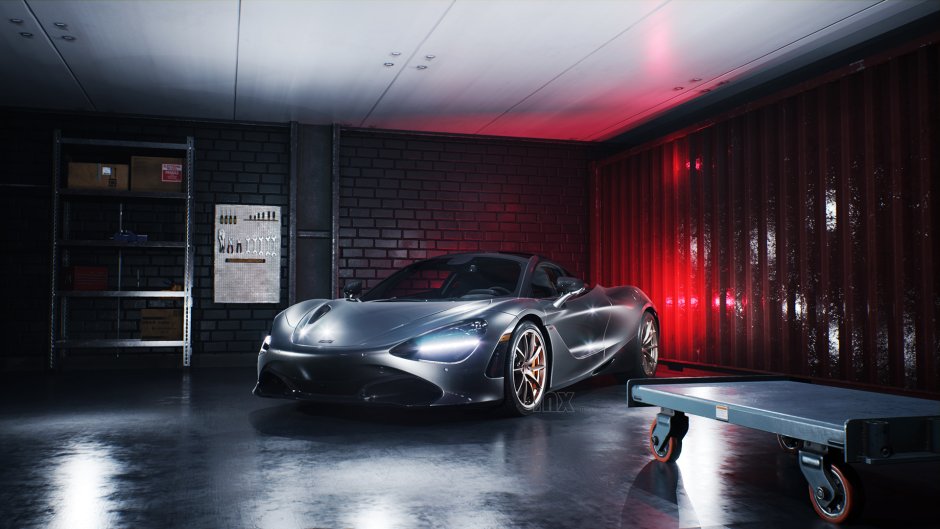 MCLAREN 720s Neon