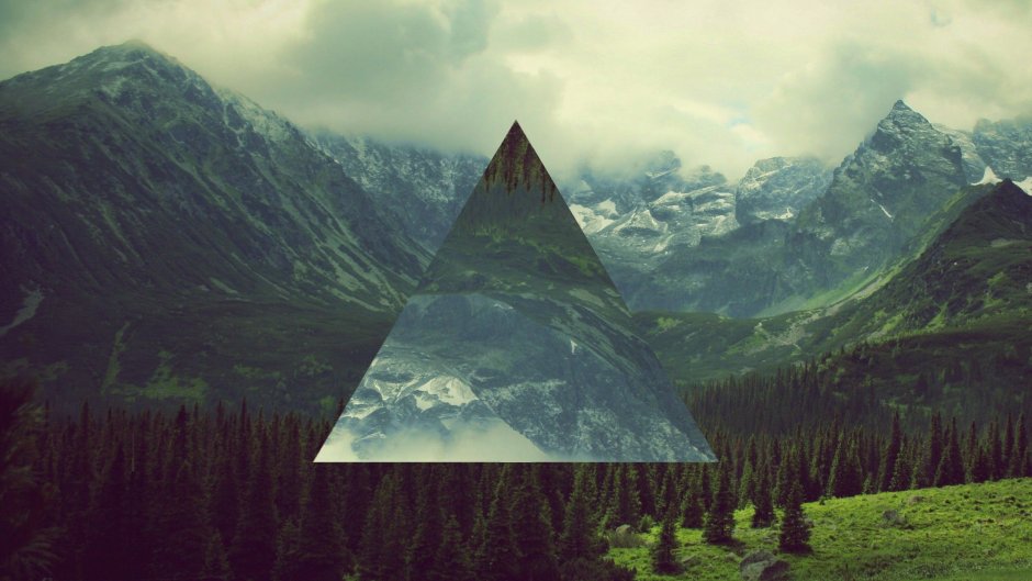Треугольники в природе