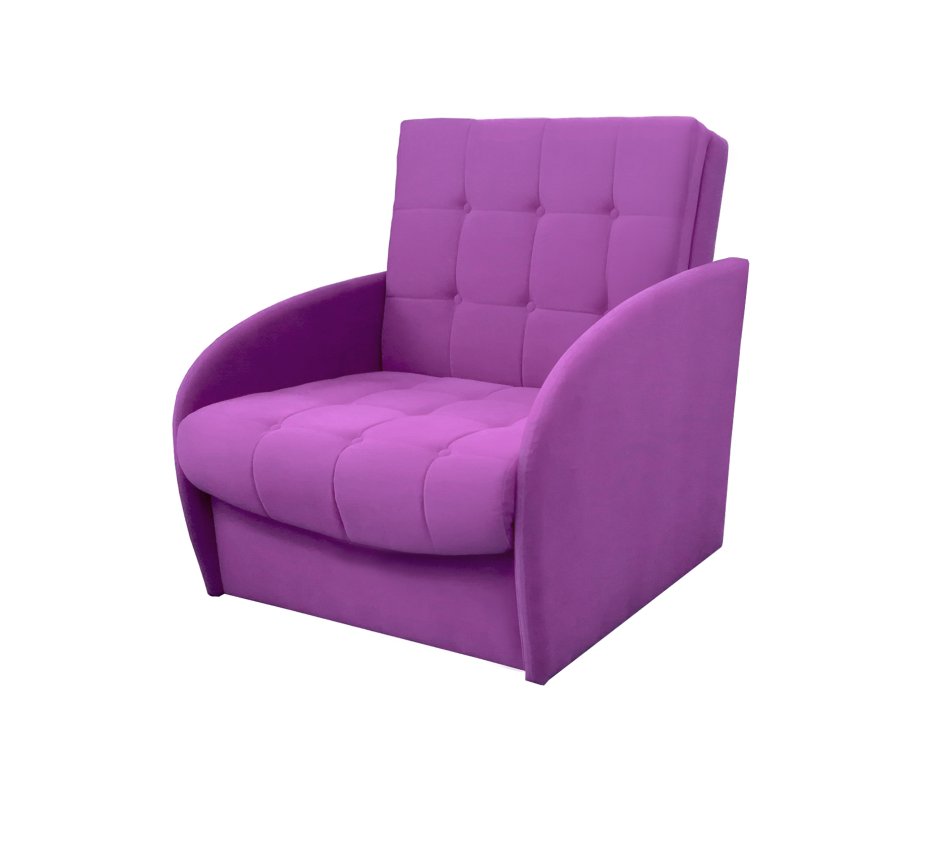 Кресло-кровать с тонкими подлокотниками