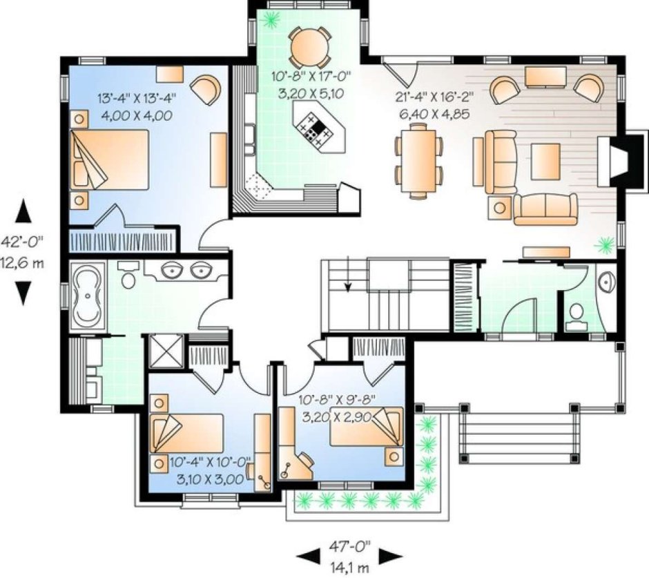 План дома симс 4