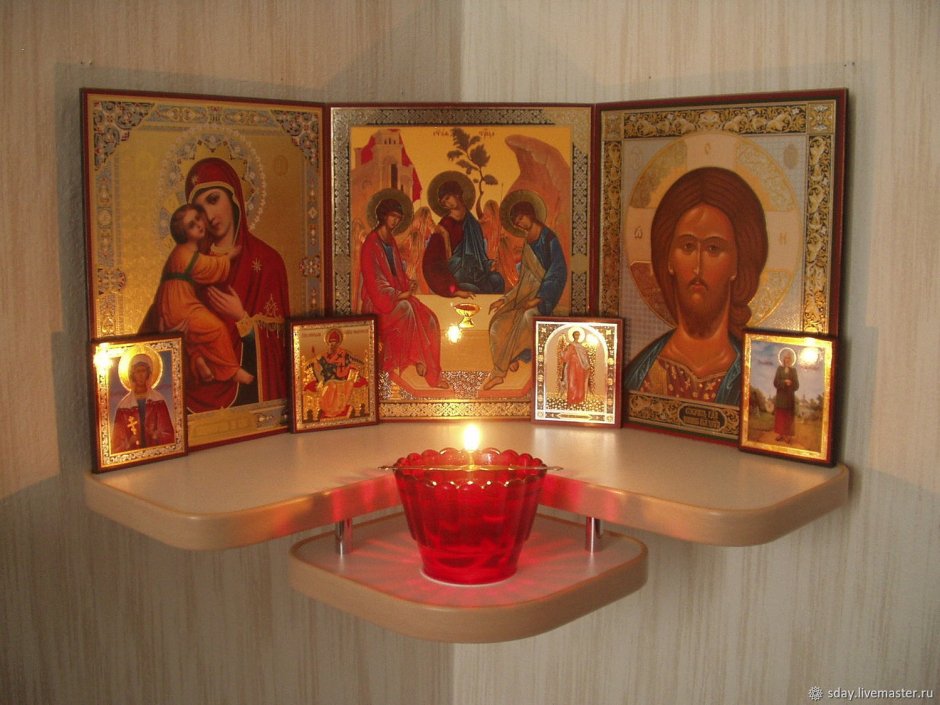 Православные полки для икон