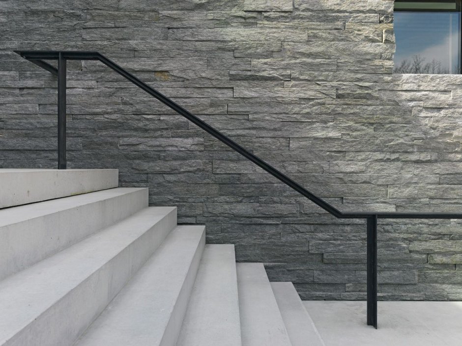 Светопрозрачный бетон лестницы