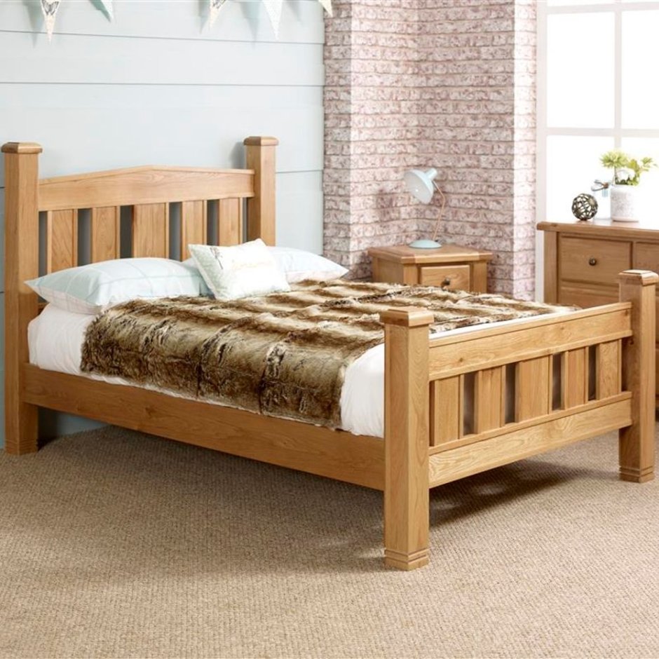 Кровать подростковая «Wooden Bed-2»
