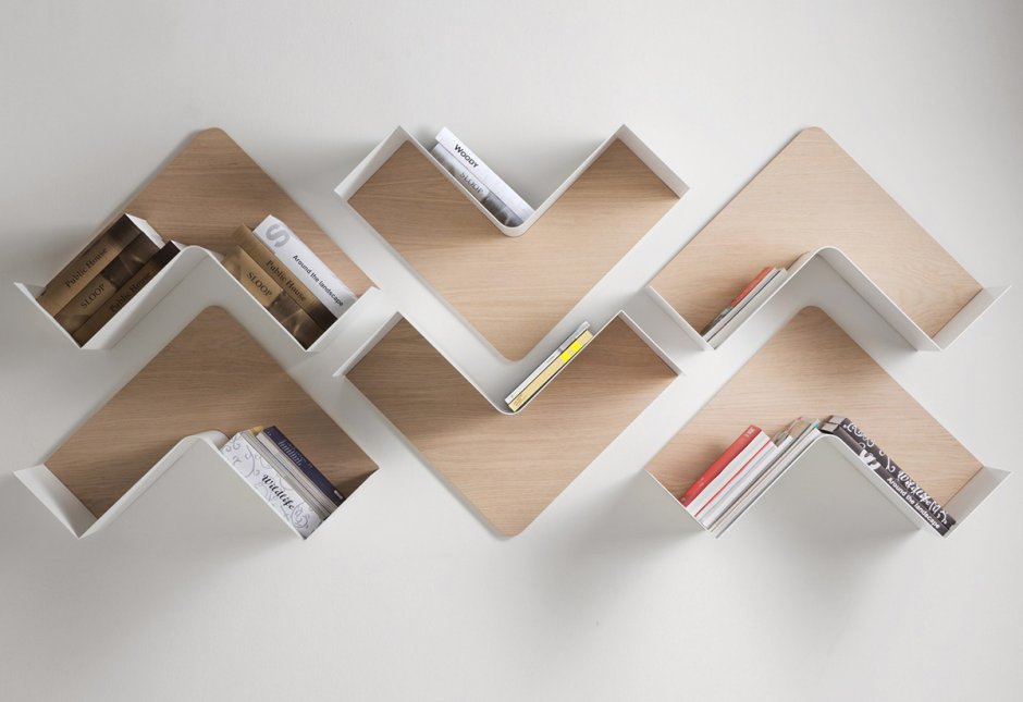 Компактная книжная полка