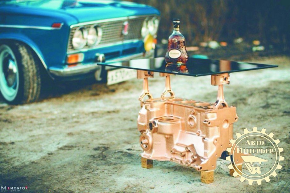 Светильники из автомобильных запчастей