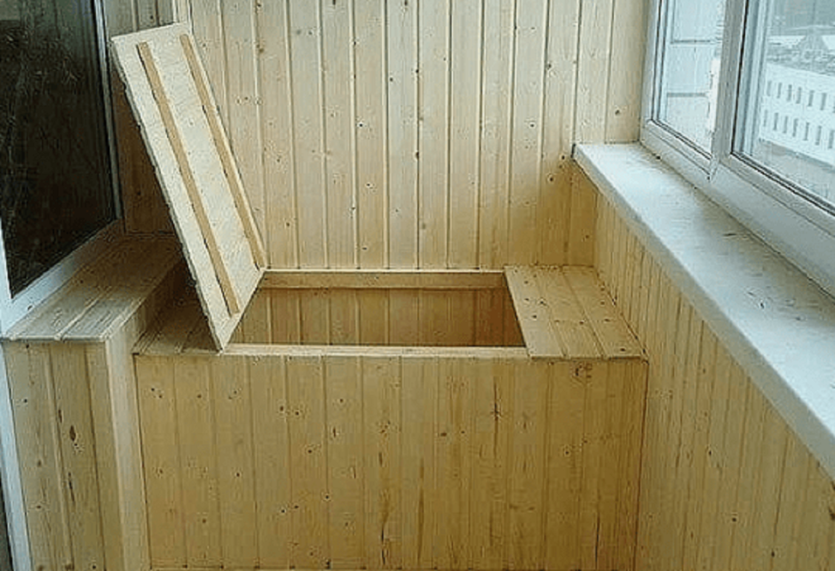 Комод для хранения овощей на балкон