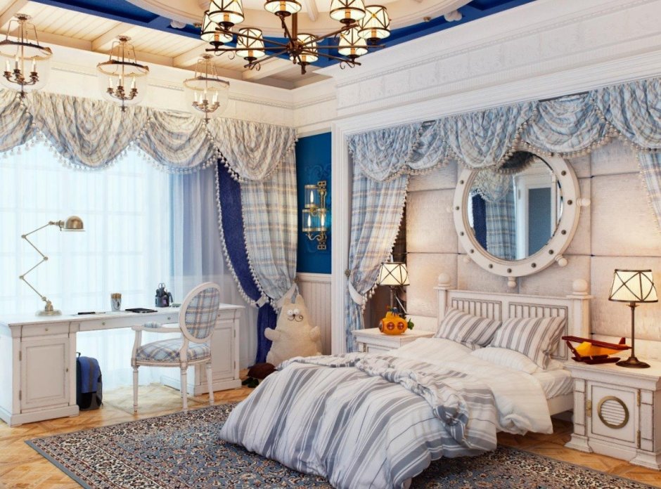 Interior Design спальня в средиземноморском стиле