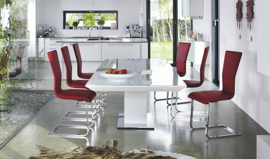 Столы и стулья для кухни необычные