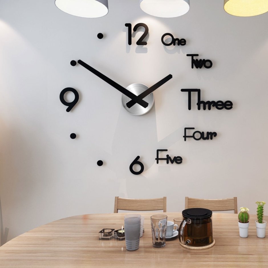 3d часы DIY Clock