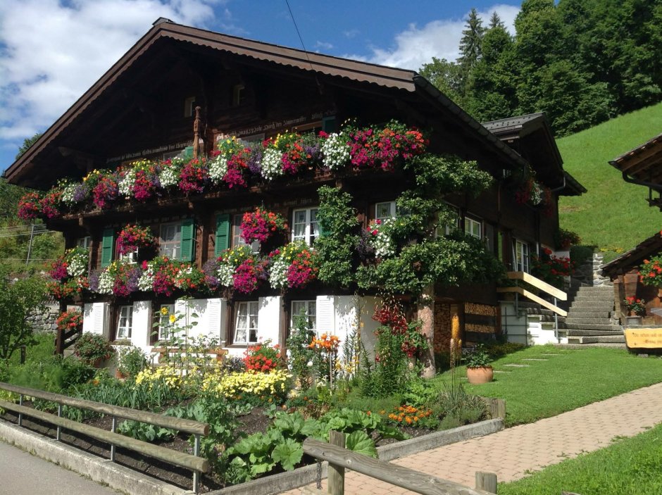 Швейцарские домики