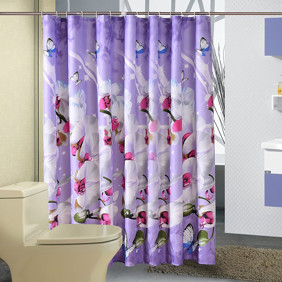 Штора Fabric Shower Curtain