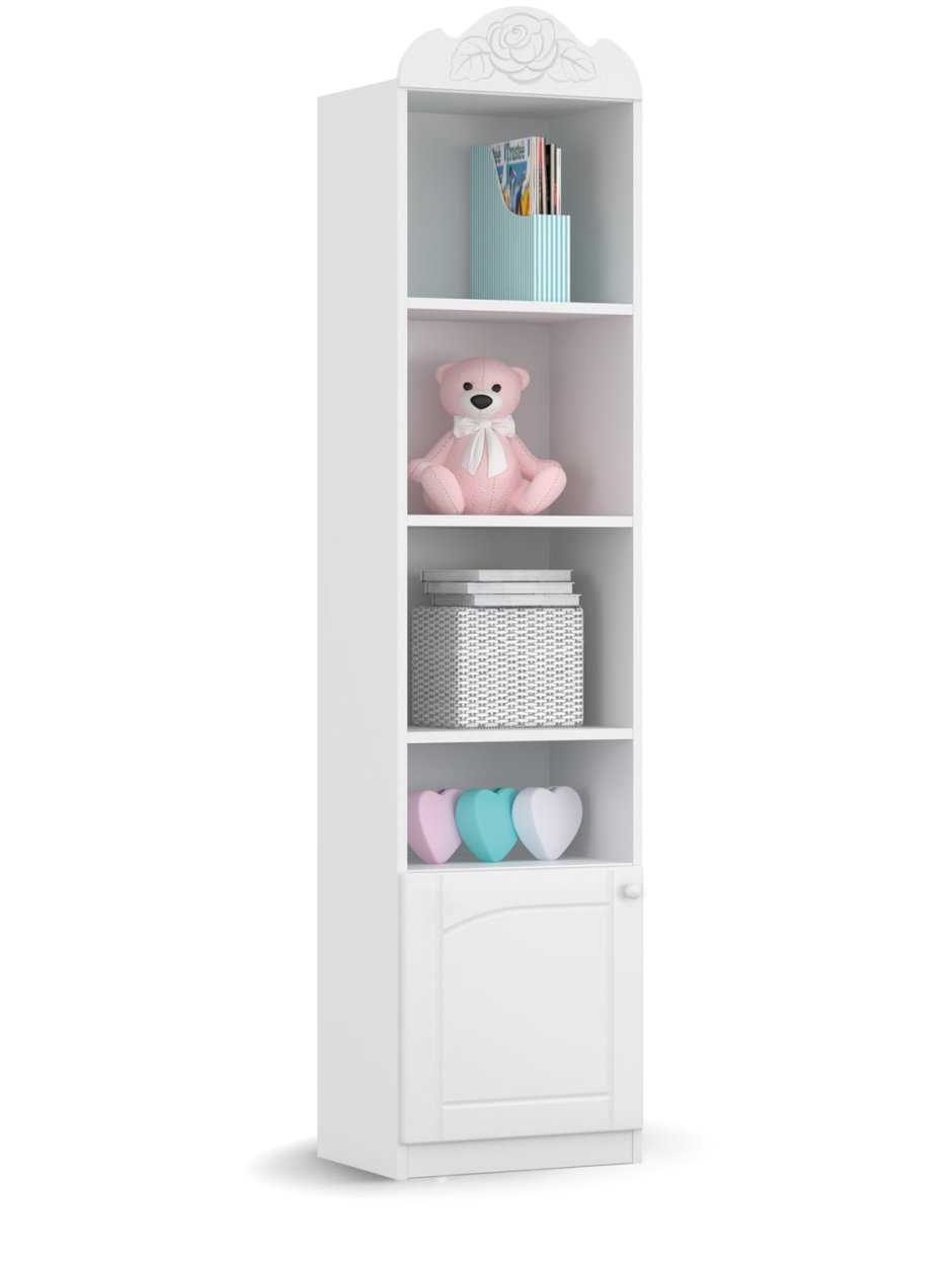 Meblik стеллаж 90 Bianco Fiori