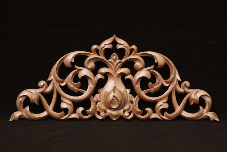 Wood Carving. Baroque накладной элемент-