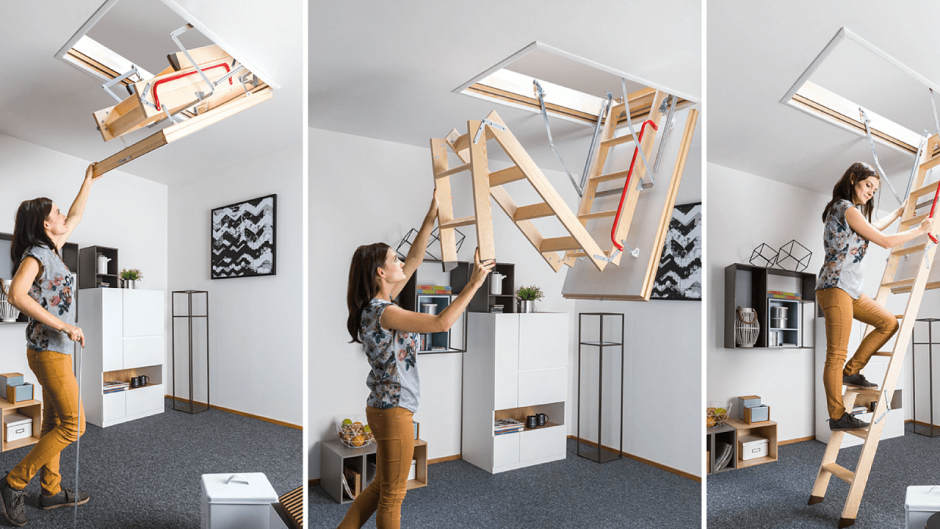 Лестница Fakro LWK Plus 70x130x335