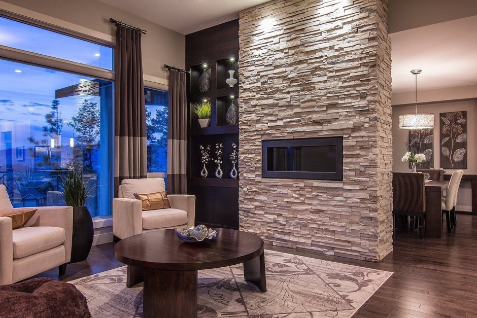 Натуральный камень в интерьере
