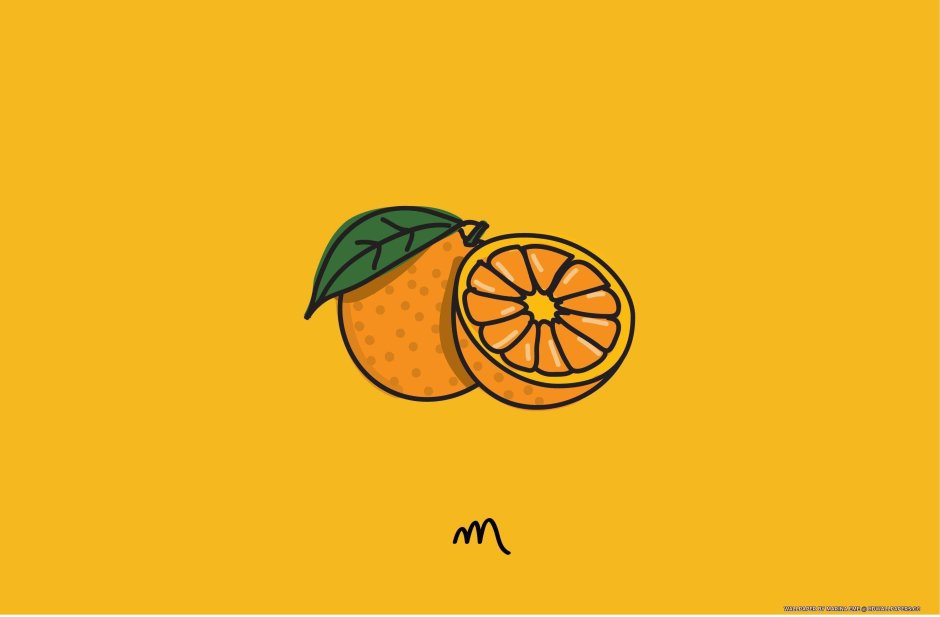 Жёлтые обои Эстетика