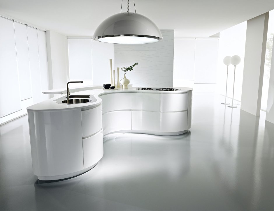 Pedini Италия радиусная кухня