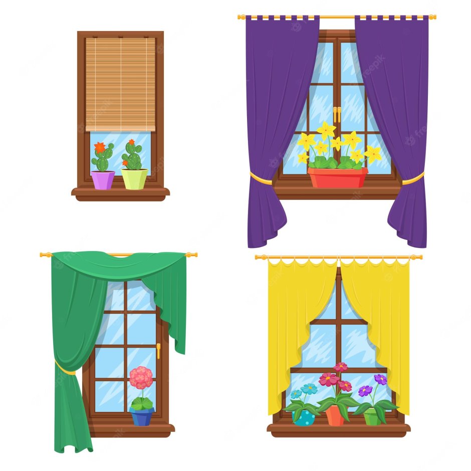 Окно для кукольного дома