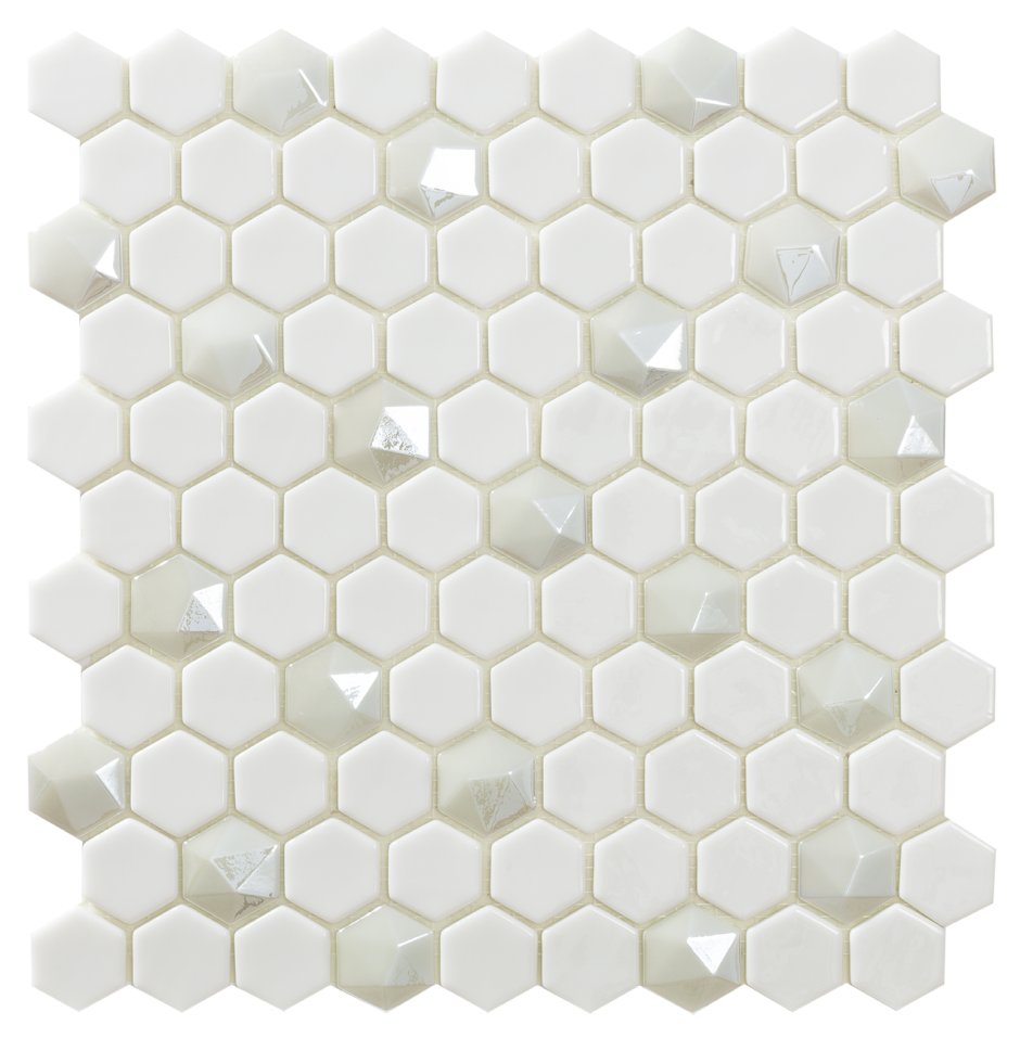 Мозаика Vidrepur Hexagon Colors 100 Diamond 350d