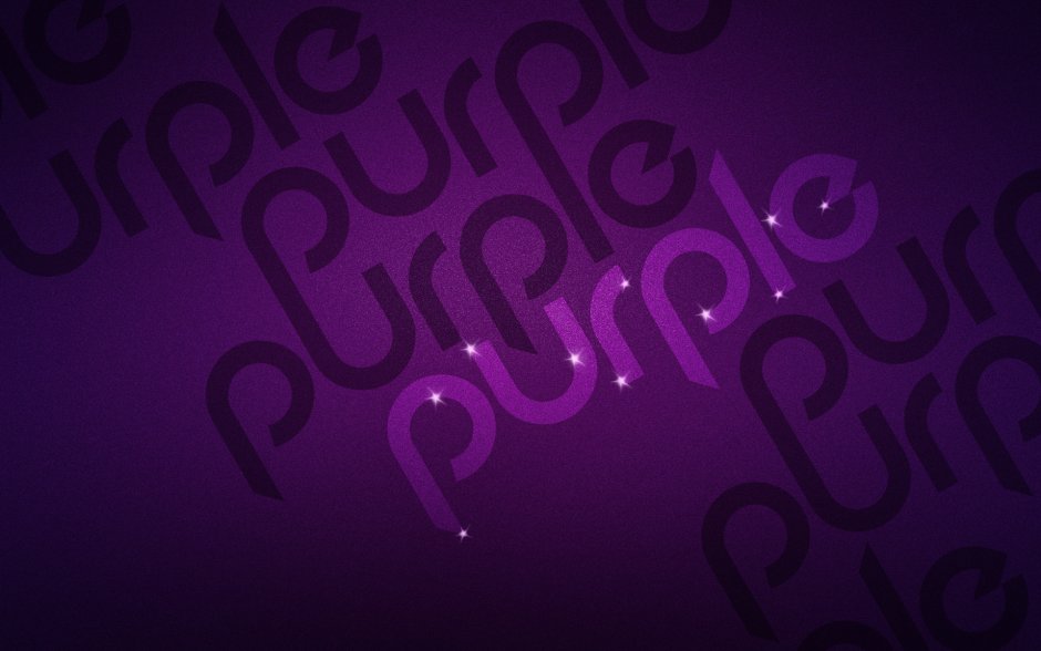 Фиолетовый фон с надписью