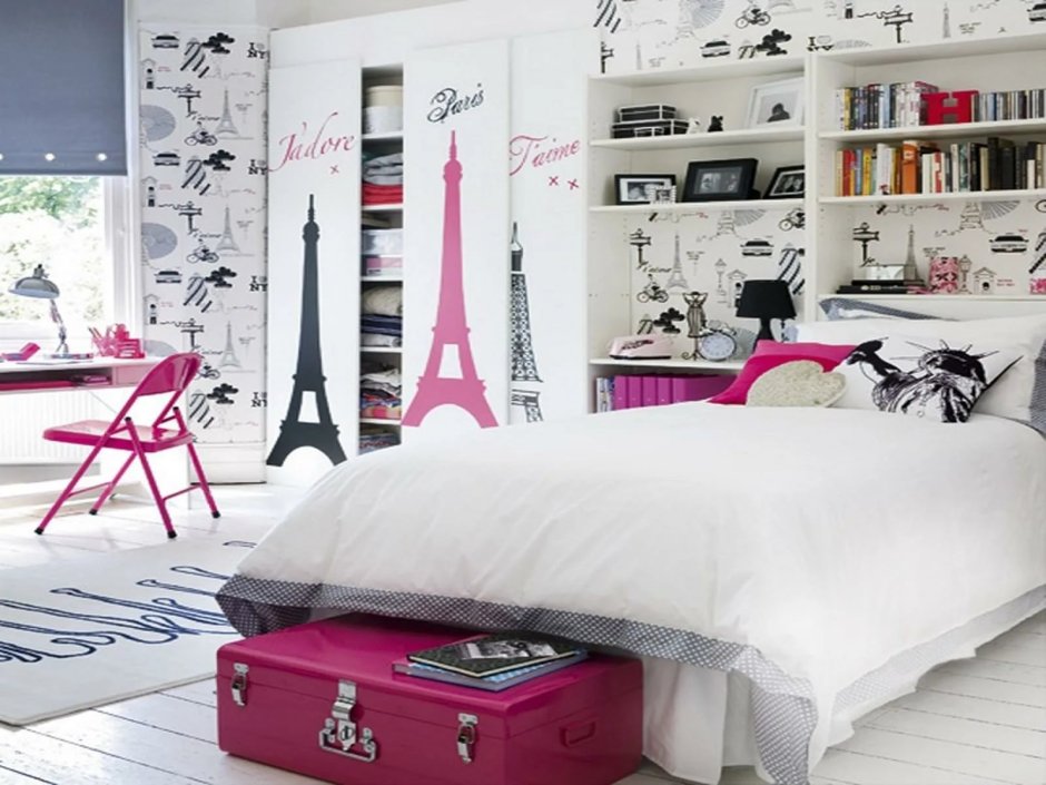 Комната для девочки Париж