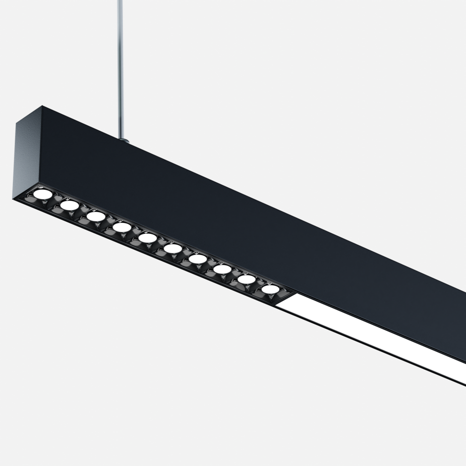 Светодиодный врезной линейный светильник Geniled gl-Linear 120вт 3000мм