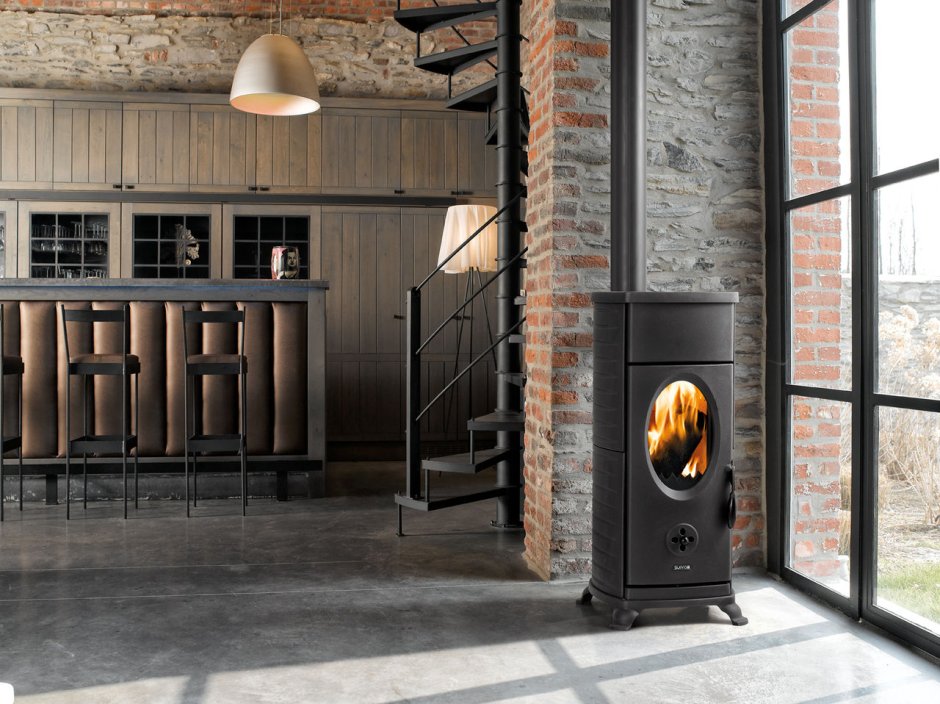 Дровяная печь-камин Fireplace Venezia