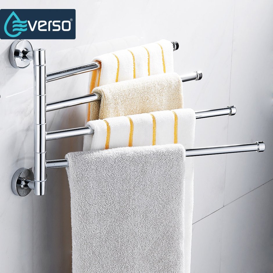 Настенный полотенцесушитель для ванной 4-Bar Towel Rack