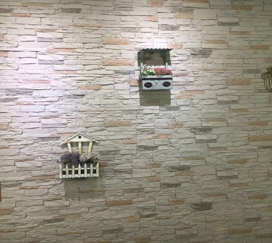 Кирпичики пластиковые на стену