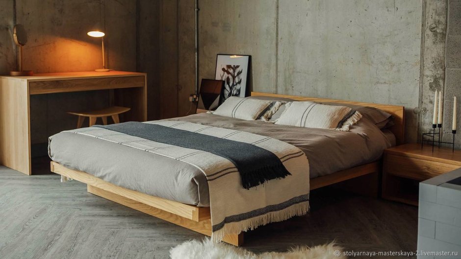 Дизайнерские кровати в японском стиле