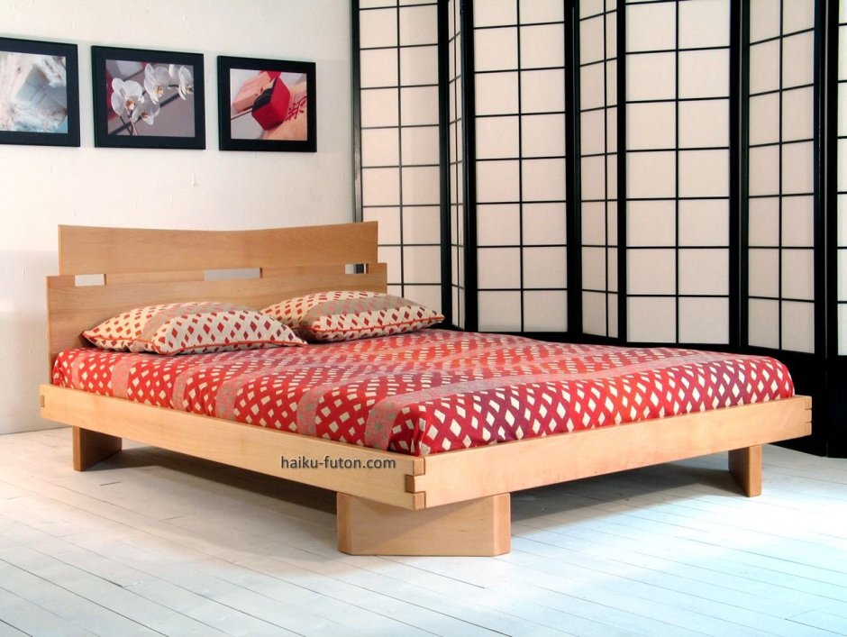 Кровать в японском стиле
