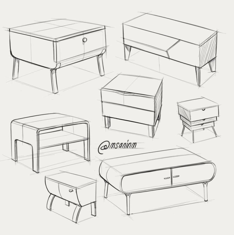 Sketch диван интерьер