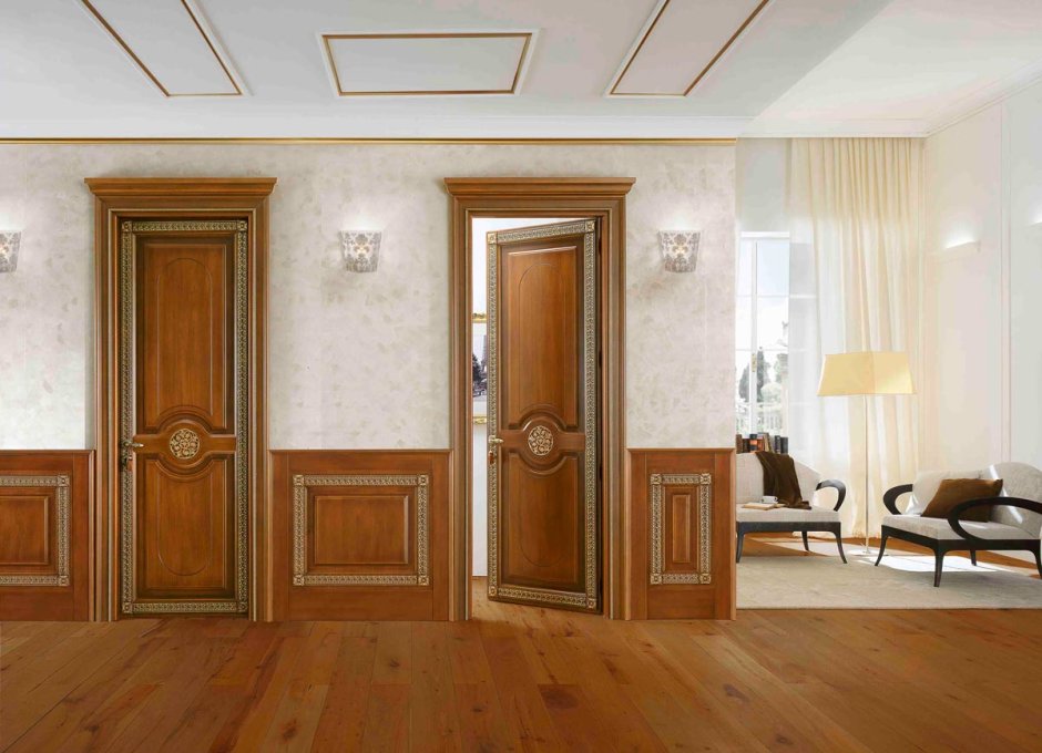 Итальянские двери из массива