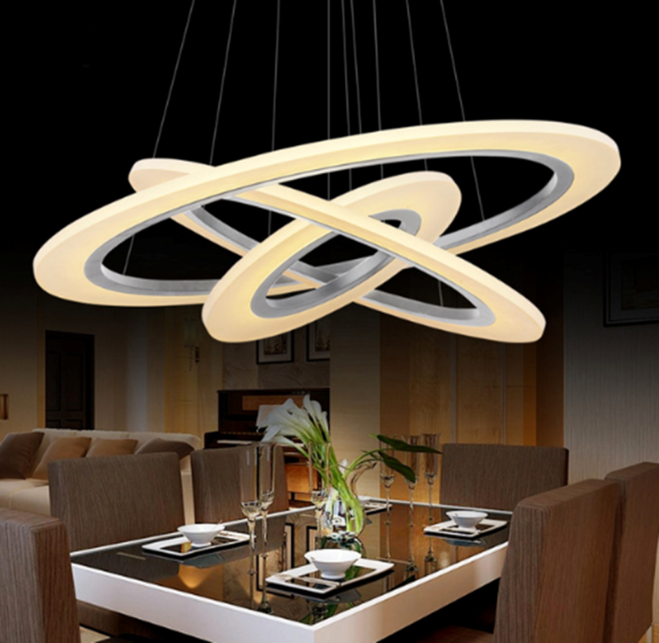 Люстра led Ceiling Lamp 6 кольца