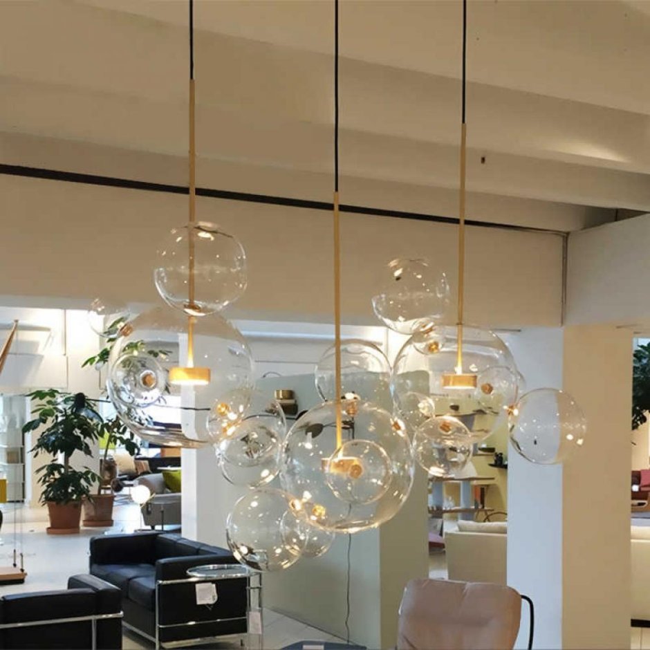 Люстра Glass Bubble Chandelier