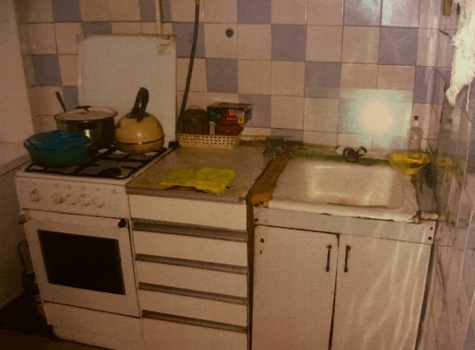 Кухня в Советской квартире