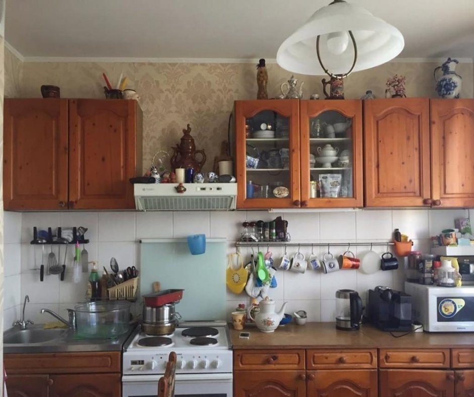 Кухня в старой квартире
