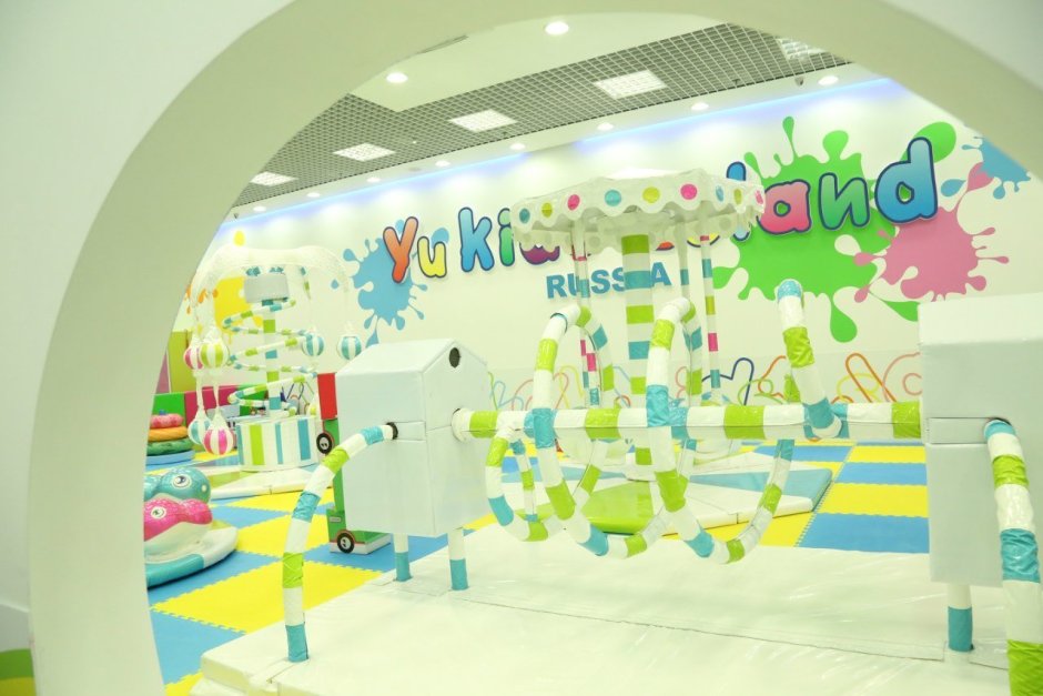 Игровая площадка Yu Kids Island в ТЦ мега Химки
