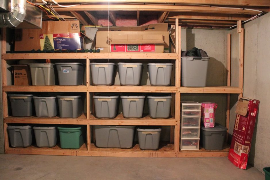Контейнеры для хранения в гараже