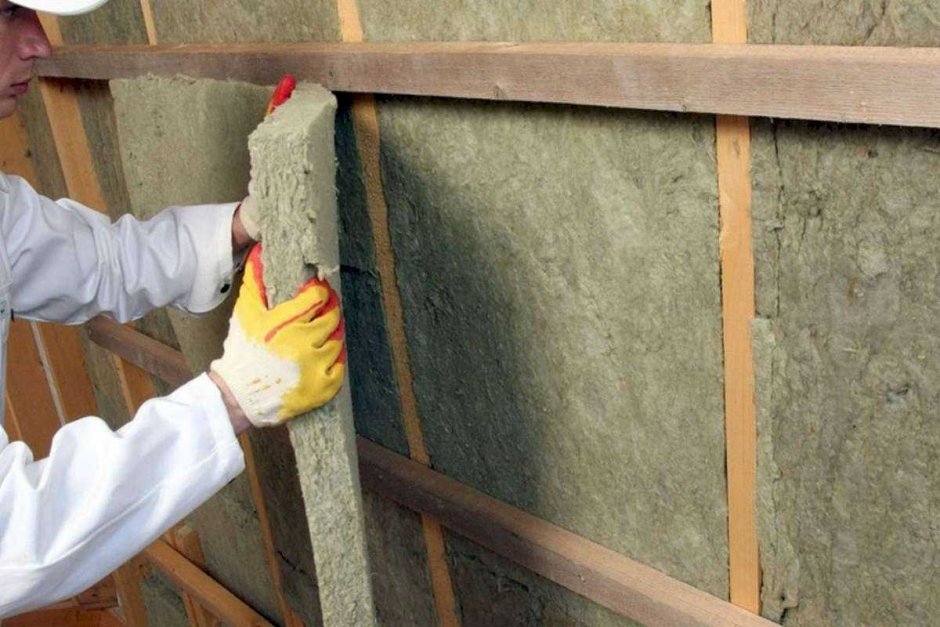 Монтаж утеплителя