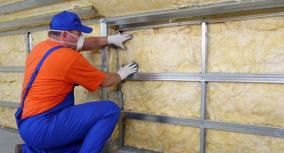 Утепление базальтовым утеплителем изнутри