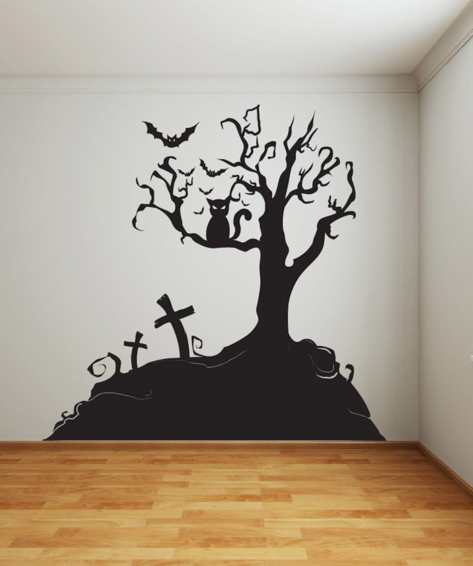 Дерево для Хэллоуина