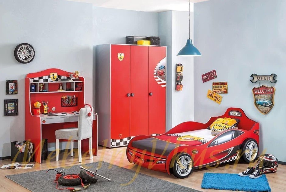 Детская мебель гараж