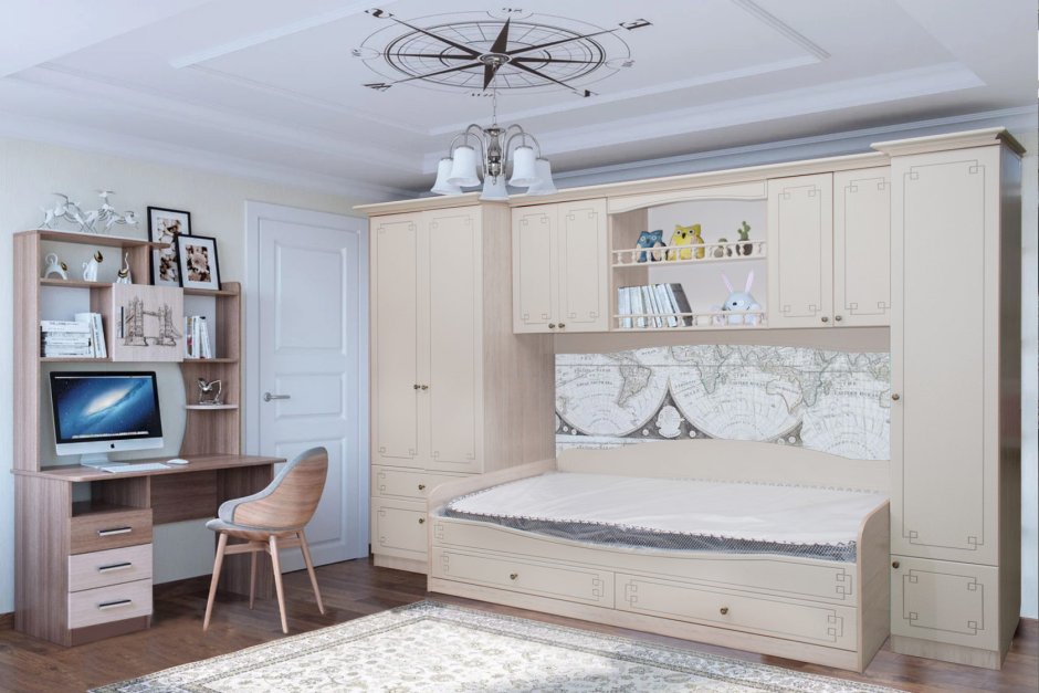 Кровать чердак Аврора ЛД 504.140