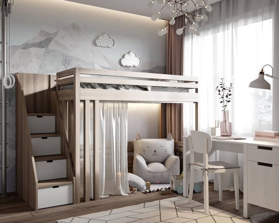 Детская кровать 200х80 Матильда