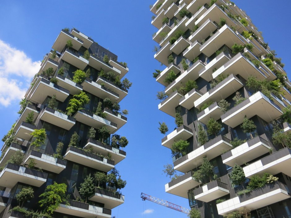 Bosco verticale Милан Италия